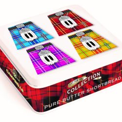 Colourful Kilts Shortbread Tin