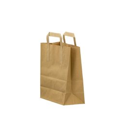 Tape Handle XL Brown Paper Carrier  (125)