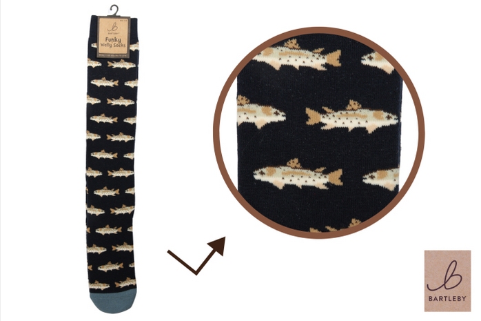 MENS WELLY SOCKS - COUNTRY FISHING