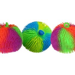 V12 9″ MEGA SQUISH BALL – MULTI-COLOUR STRIPES