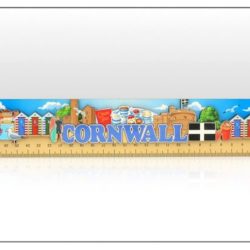 Cornwall Wooden 30cm Ruler