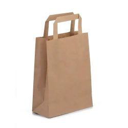 Tape Handle XL Brown Paper Carrier  (125)
