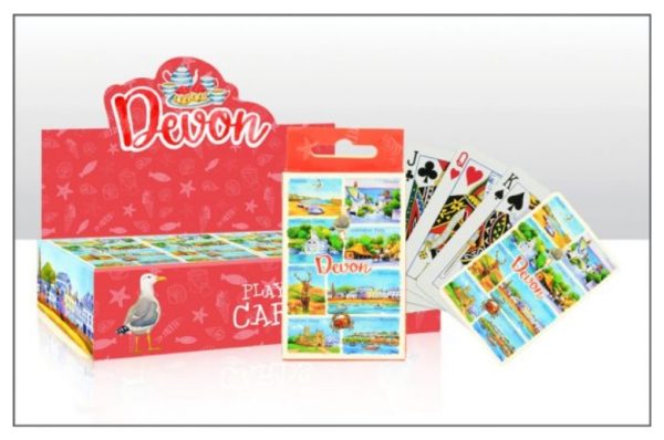 Devon Red Playing Cards