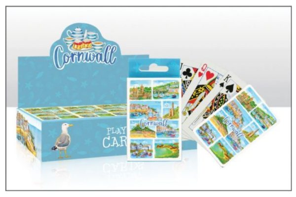 Cornwall Blue Playing Cards
