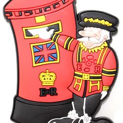 Red Post Box Epoxy Magnet