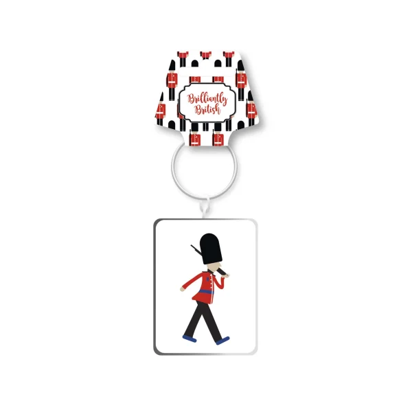 Double Dome Keyring - London Guard