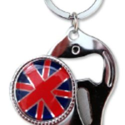 Nail Clipper Union Jack Keyring