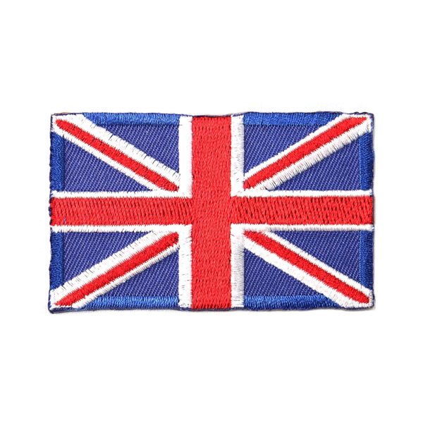 Union Jack Oblong Flag Patch