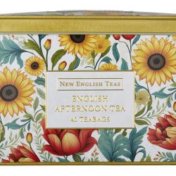 40 Teabag Tin – English Afternoon – Sunflowers