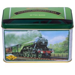 40 Teabag Tin – English Breakfast – Flying Scotsman