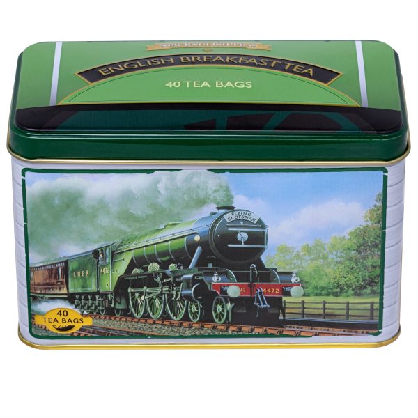 40 Teabag Tin - English Breakfast - Flying Scotsman