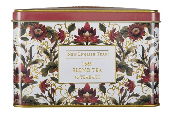 40 Teabag Tin - 1869 Blend - Lotus Flower