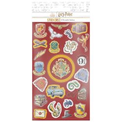 HARRY POTTER HOGWARTS 25 REUSABLE STICKERS
