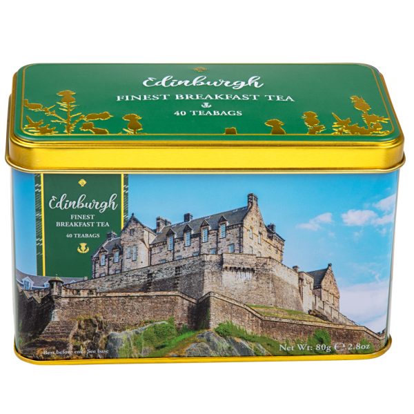 40 Teabag Tin - English Breakfast - Edinburgh