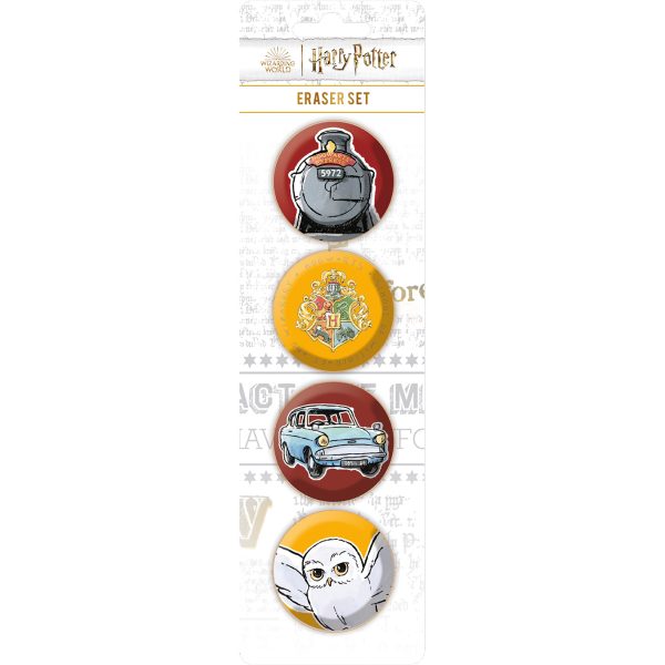 HARRY POTTER ESSENTIAL ERASER SET