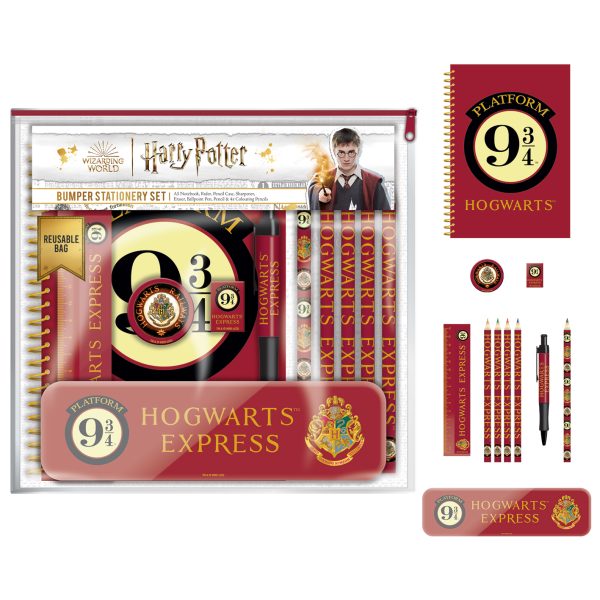 HARRY POTTER (PLATFORM 9 3/4) BUMPER STATIONERY PACK
