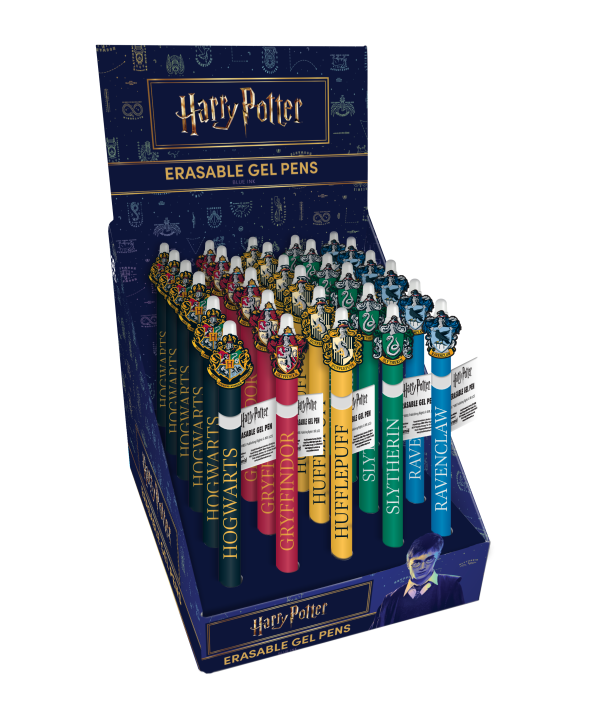 HARRY POTTER (HOUSES) ERASABLE INK GEL PENS
