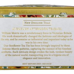 40 Teabag Tin – English Afternoon – Sunflowers