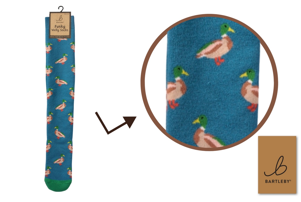LADIES WELLY SOCKS - COUNTRY MALLARD