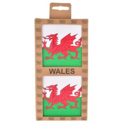 WALES MDF COASTER SET OF 4
