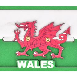 WALES FLAG MDF SLIDING MAGNET