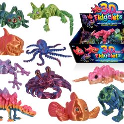 3D MEGA FIDGELETS 10 ASSTD