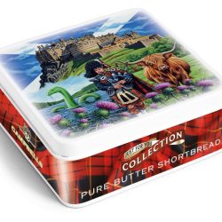 90g Scottish Castle Tin (shortbread fingers)