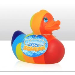 Rainbow Rubber Duck
