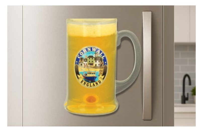 Cornwall Mini Frothy Tankard Magnet