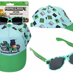 MINECRAFT CAP & SUNGLASSES