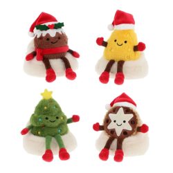 18cm Keeleco Festive Cosy Season 4 Asstd