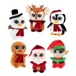 10cm Mini Motsu Christmas 6 Asstd