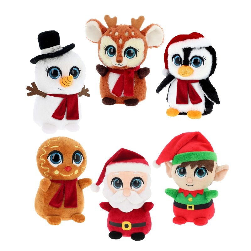 10cm Mini Motsu Christmas 6 Asstd