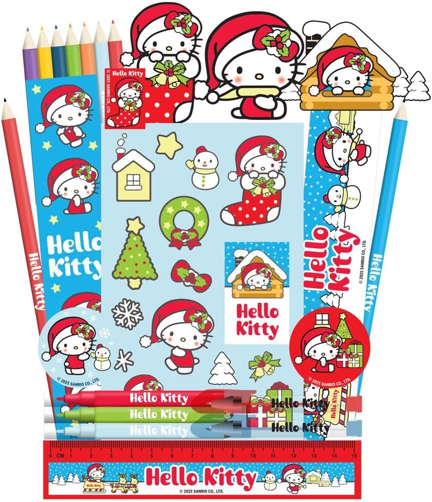 HELLO KITTY ADVENT CALENDAR STATIONERY SET - Image 2