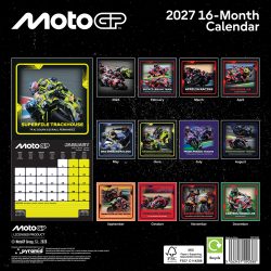 MOTO GP 2027 30×30 SQUARE CALENDAR