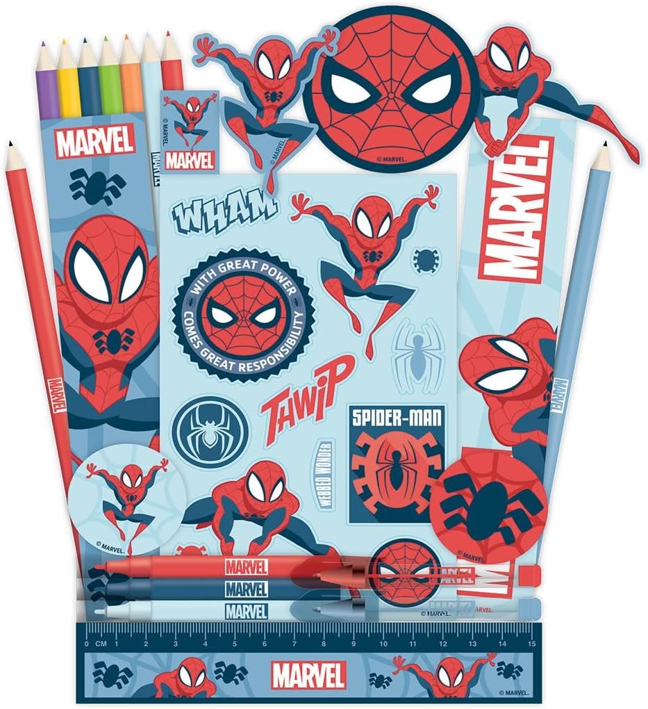 SPIDERMAN ADVENT CALENDAR STATIONERY SET - Image 2