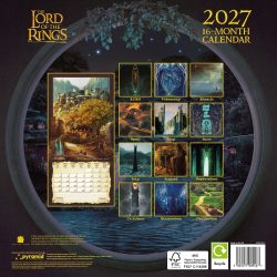 LORD OF THE RINGS 2027 30X30 SQUARE CALENDAR