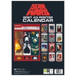 STAR WARS (POSTERS) 2027 A3 POSTER CALENDAR