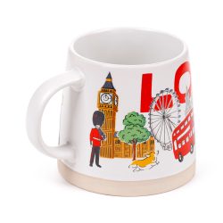 London Souvenir Tapered Stoneware Mug