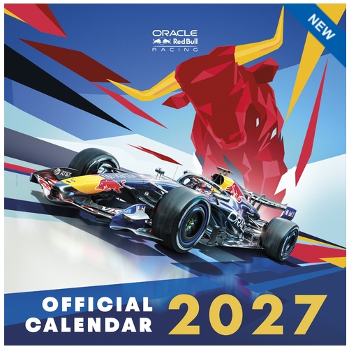 ORACLE RED BULL RACING 30X30 SQUARE CALENDAR