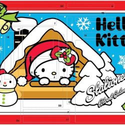 HELLO KITTY ADVENT CALENDAR STATIONERY SET