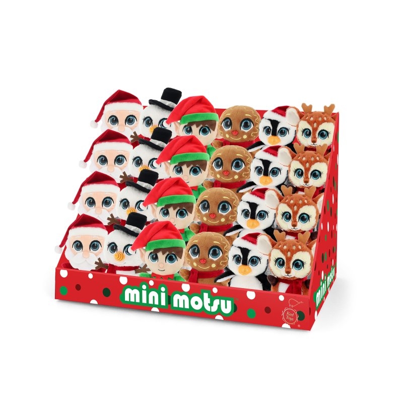 10cm Mini Motsu Christmas 6 Asstd - Image 2