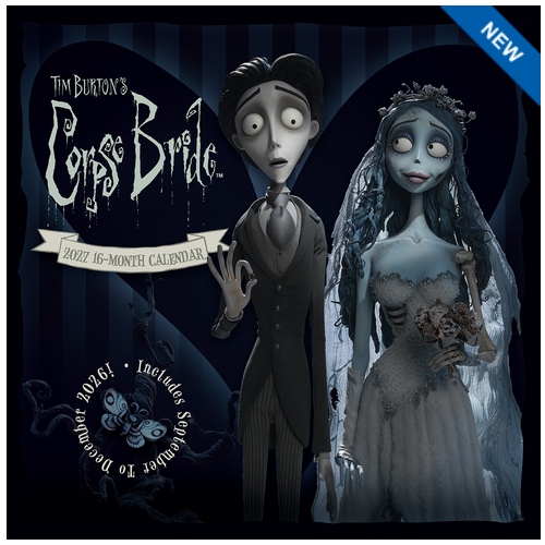 Corpse Bride 2027 Square Calendar, 30cm x 30cm