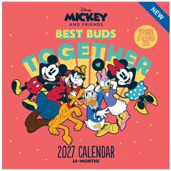 MICKEY & FRIENDS 2027 30×30 SQUARE CALENDAR