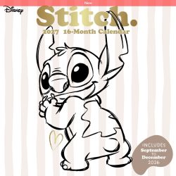STITCH 2027 (Life is Better with Stitch) 30×30 SQUARE