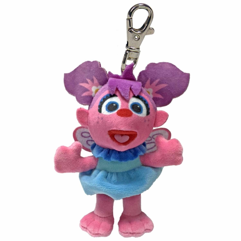 TY BEANIE ABBY CADABBY - SESAME STREET - KEY CLIP