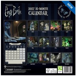 Corpse Bride 2027 Square Calendar, 30cm x 30cm