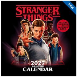 STRANGER THINGS 2027 30×30 SQUARE CALENDAR